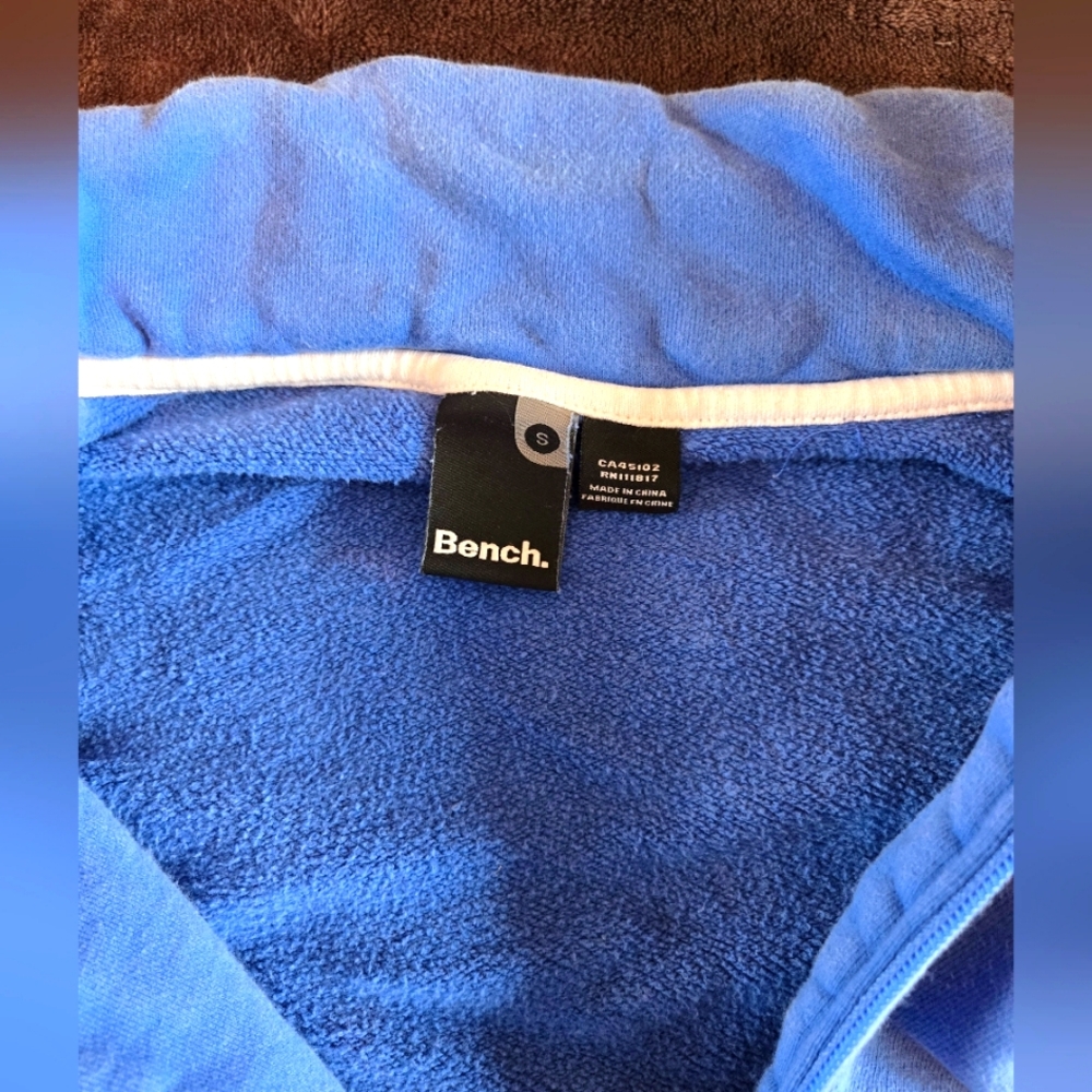 Bench Blue Zip-Up Jacket - Picture 3 of 7